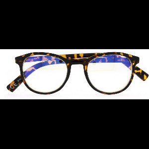 BlueShields by Noci Eyewear RFD350 Figo Beelschermbril met sterkte +3.00 - Tortoise - Blauw licht filter