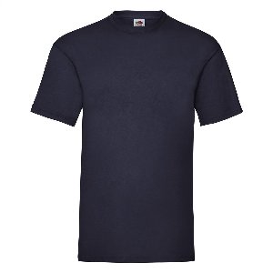 Fruit of the Loom - 5 stuks Valueweight T-shirts Ronde Hals - Navy - M