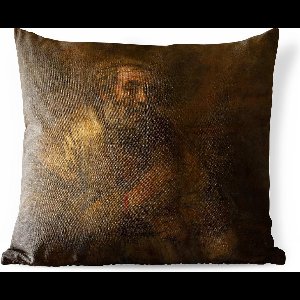 Buitenkussens - Tuin - Homerus - schilderij van Rembrandt van Rijn - 40x40 cm