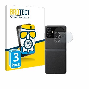 BROTECT - Screenprotector voor Blackview Hero 10 (Extern Beeldscherm) - Folie Beschermfolie Beschermglas matte 3 Stuks