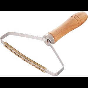 Keltin Kledingborstel - Ergonomisch - Hout - 9,5 cm - Anti-pilling & Dierenhaar