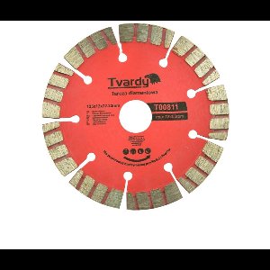 Tvardy Diamantschijf - Segmented - 125 mm - 12 mm Lasergelast - Hoge Snijprestaties