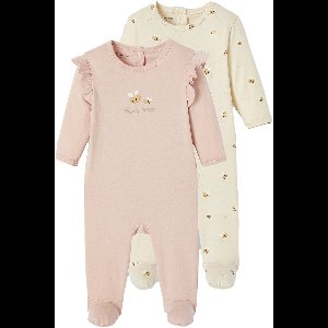 Vertbaudet Set van 2 slaappakjes bijen