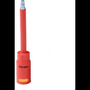 VDE Line Geïsoleerde Lange Torx Dopsleutel 1/2″ T20 x 157 mm