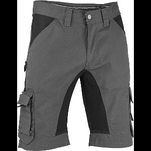 4WORK Marbella Short TCX Korte Werkbroek Grijs Heren