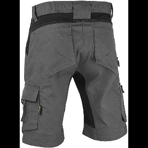 4WORK Marbella Short TCX Korte Werkbroek Grijs Heren