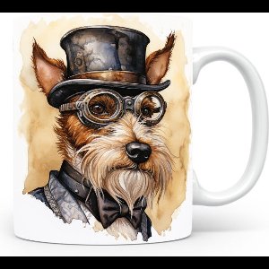 Mok met Fox Terrier Hond