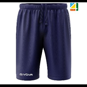 Sportbermuda givova vriend grijs gemêleerd 2xl