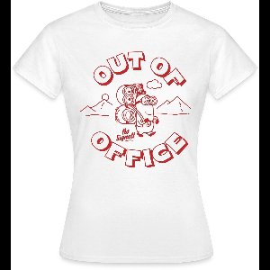 Minions Stuart Bob Kevin Out Of Office T-Shirt Dames