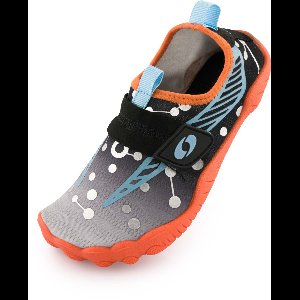 Kinderwaterschoenen loap janson zwart-oranje zwart 31