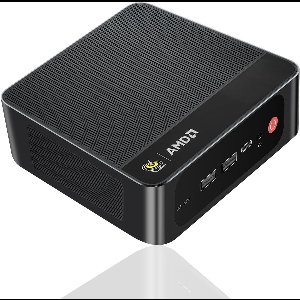 Beelink SER5 MAX Mini PC, AMD Ryzen 7 6800U (8K/16T, tot 4.7 GHz), Mini Computer 32GB LPDDR5 RAM 1TB M.2 SSD, Grafiekkaart 12 kernen 2200 MHz, Ondersteunt 4K Drievoudige Weergave/HDMI+DP+Type-C/WiFi6/BT5.4/USB3.2