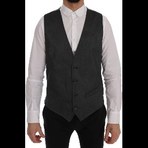 Grijs STAFF katoen rayon vest