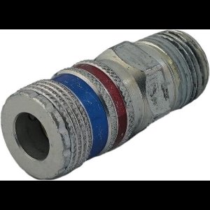 Staal/Messing DN 7.6 (7.2 Euro) Safety Luchtkoppeling Snelkoppeling R 1/4 inch Buitendraad - CLS7-M-SB-SE-C-014