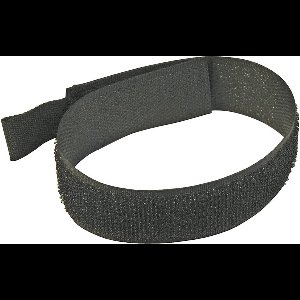 Fixman Klittenband kabelbinders - 15 cm - zwart - 10 stuks - multifunctioneel