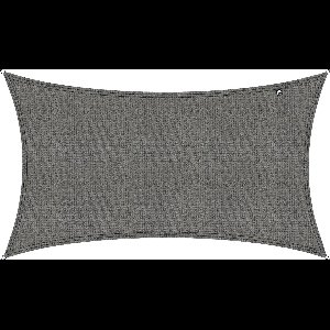 Kopu® Schaduwdoek Rechthoek 280 gram Waterdoorlatend 3x5 m - Grijs