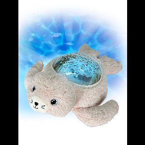 Nachtlampje projector met watereffecten Zeehond Aqua Dream PABOBO beige