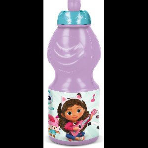 Stor - Sports Water Bottle 400 ml. - Gabby´s Dollhouse (088808719-21232)