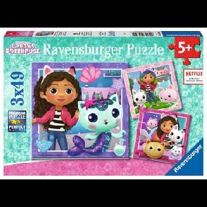 Ravensburger -  3x49p - Gabby's Dollhouse (10105659)