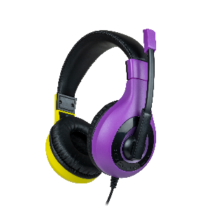 BigBen Interactive Stereo Gaming Headset V1 - Purple + Yellow (Switch)