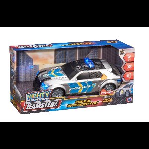 Teamsterz - Mighty Machines Value Medium Light and Sound Police Interceptor