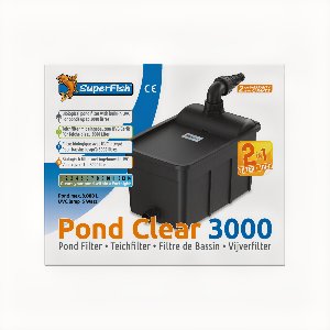 Superfish PondClear 3000 Uvc-5w Biofilter - UVC Vijverfilter tot 3000L, Kristalhelder Water