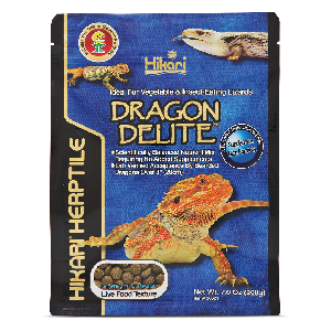 Hikari Dragon Delite Korrelvoer 200g - Compleet Voer voor Allesetende Hagedissen