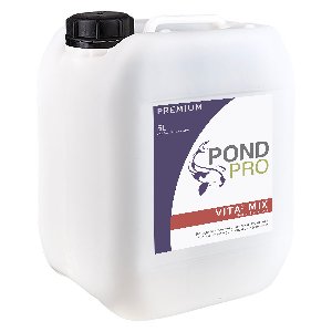 Pond Pro Premium Vita² Mix 5L - Koi Gezondheid & Kleur Versterker, Waterkwaliteit Booster
