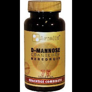 Artelle D-Mannose Cranberry Beredruif Tabletten 75 Tabletten