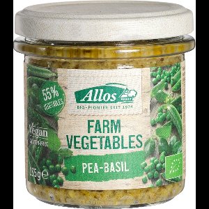 Allos Groentepread Doperwt Basilicum