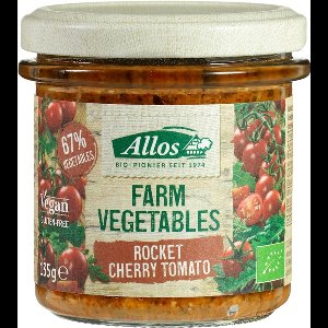 Allos Groentepread Rucola Cherry Tomaat