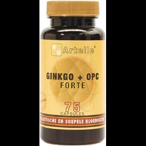 Artelle Ginkgo + OPC Forte Capsules 75 st *