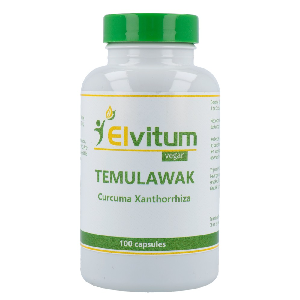 Elvitum Temulawak Curcuma Xanthorrhiza Capsules