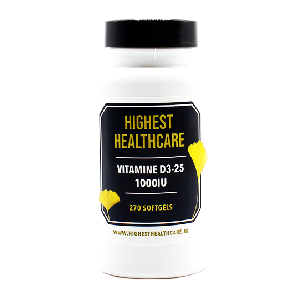 Highest Healthcare Vitamine D3-25 1000IU Softgels