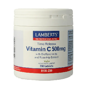 Lamberts Vitamine C 500 mg Time Release & Bioflavonoiden Tabletten