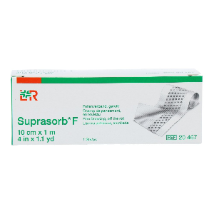 Lohmann & Rauscher Suprasorb F Folieverband Non-steriel 10cm x 1m