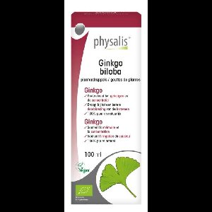 Physalis Ginkgo Biloba Plantendruppels Bio