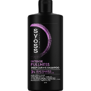 Syoss Intense Fullness Deep Caring Shampoo 3% Niacinamide