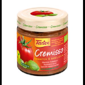 Tartex Cremisso Tomaat Basilicum 180gr