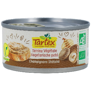 Tartex Vegetarische Paté Champignons Shiitaké