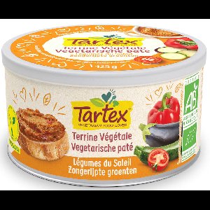 Tartex Vegetarische Paté Zongerijpte Groenten