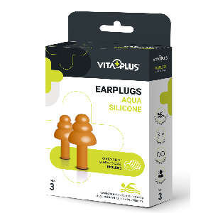 Vitaplus Earplugs Aqua Silicone