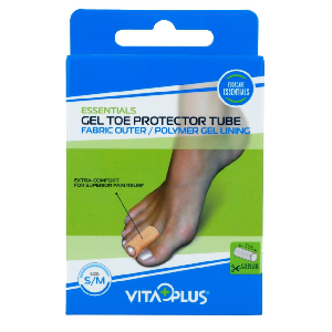 Vitaplus Essentials Gel Toe Tube maat S/M