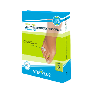 Vitaplus Essentials Gel Toe Separator (Looped) maat M/L