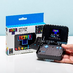 Spelcomputer in een blikje - Tetris