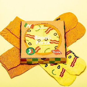 Napoli pizza sokken (set van 2)
