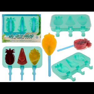 IJsvorm Ananas/Watermeloen/Aardbei