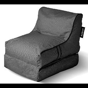 Zitzak lounger 'Hawaï' Anthracite - Zwart - Weerbestendig - Sit&Joy