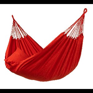 Hangmat Familie 'Pure' Red - Rood - Braziliaanse - 200 kg - Tropilex