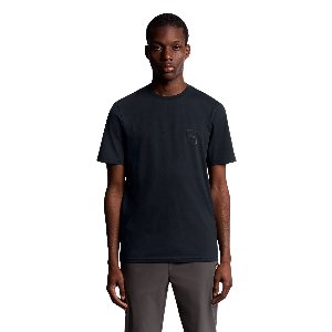 Lyle and Scott Rubberised Logo Graphic Casual T-shirt Heren M