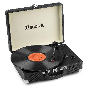 Retourdeal - Audizio RP116BK retro platenspeler met Bluetooth in/out -